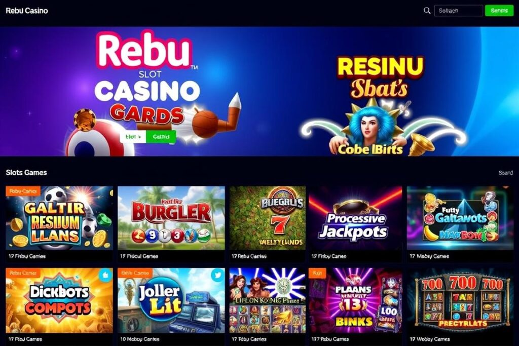 레부카지노 슬롯 게임 컬렉션